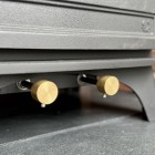 Elk Brass - Defra Approved - 5kw - Eco Design Approved - Woodburning / Multi-Fuel Stove